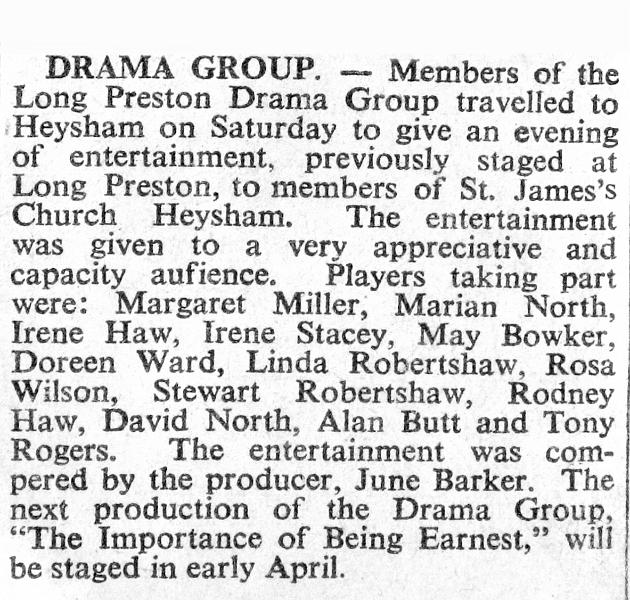 Drama Group at Heysham.JPG - Long Preston Drama Group - Travel to Heysham